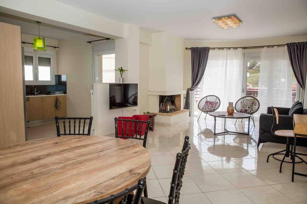 Lavrio Seaview 2Bdr Apt 4 Min Dive From The Sea Extérieur photo