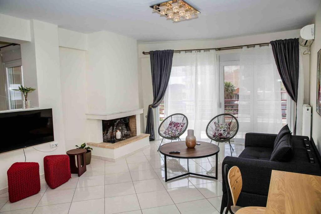 Lavrio Seaview 2Bdr Apt 4 Min Dive From The Sea Extérieur photo
